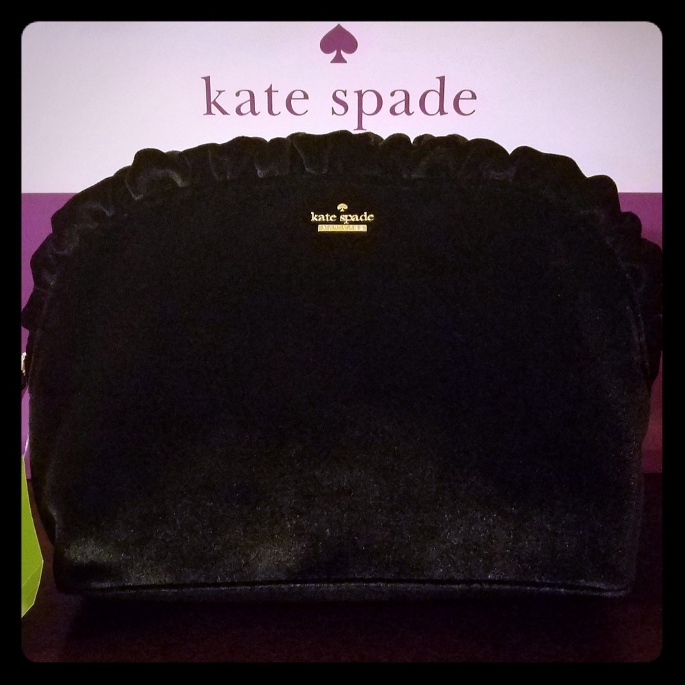 NWT Kate Spade Large Marcy Velvet Bag
